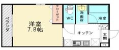 ベルフォーレ和多田の間取り画像