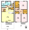BLESS HOUSE柏西町 Bの間取り画像
