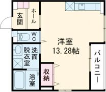 クレストハウス天神の丘の間取り画像