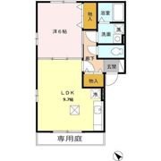 スカイコート大村（A・B） B棟の間取り画像