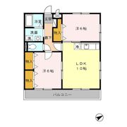 アビタシオン昭和の間取り画像