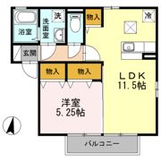 ウィルモアK・Tの間取り画像