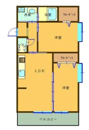 POLLACK OKUBO（ポラック オオクボ）の間取り画像