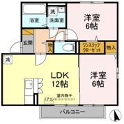 クロノス Cの間取り画像