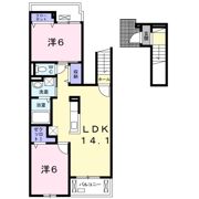 リアンジュの間取り画像