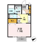 サンライズ豊Ⅱの間取り画像