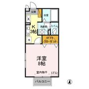 セジュールSAの間取り画像
