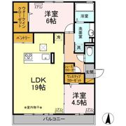 グレイスコートA棟の間取り画像