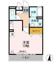 ベイサージュ富の原 B棟の間取り画像