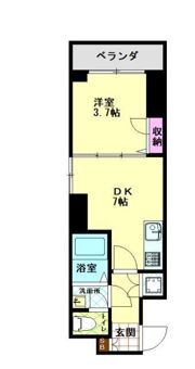 クラリス魚の町の間取り画像