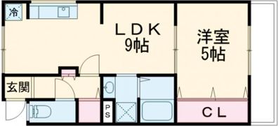 ラムール大久保の間取り画像