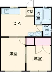 サンライズ黒髪の間取り画像