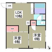 コーポ石井Ⅰの間取り画像