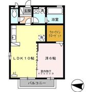 ファミーユ凪 A棟の間取り画像