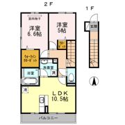 アルページュ ドゥの間取り画像