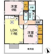 久良木ハイツⅡの間取り画像