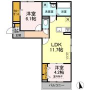 サニーサイドの間取り画像