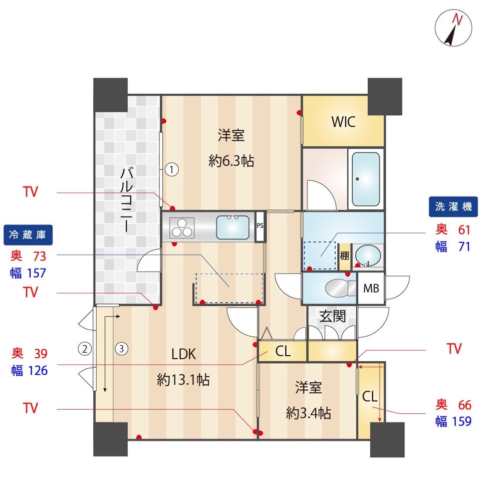 間取図