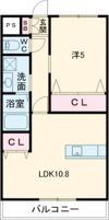 グランドハイツ馬場山緑の間取り画像