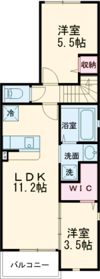ウィリング ブリス A棟の間取り画像