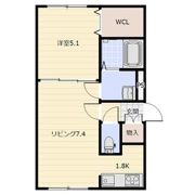 リシェス新川の間取り画像