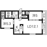 ドルチェ621の間取り画像