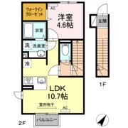 Cerezo．oneの間取り画像