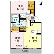 メゾン ブランシュの間取り画像