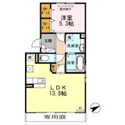 ニューハイツ須田ノ木 B棟の間取り画像