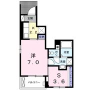 アビタシオン柏の葉Ⅱの間取り画像
