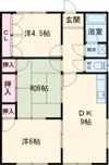 ラシーンヒライの間取り画像