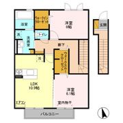 カームベリー Cの間取り画像