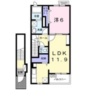 ヴェールボヌールの間取り画像