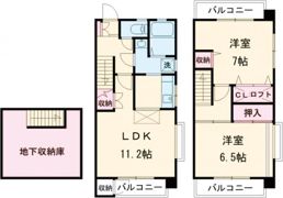 サンモールの間取り画像