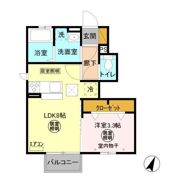 アンベリールⅡの間取り画像