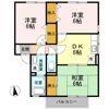 セジュール夢彩都 A棟の間取り画像