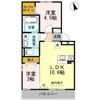ビエント B棟の間取り画像