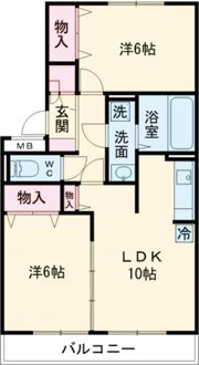 ロイヤルガーデン小佐世保 C棟の間取り画像