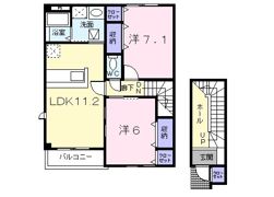 パストラールの間取り画像