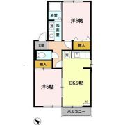 パレスフィールド Bの間取り画像