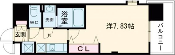Luxe東灘の間取り画像