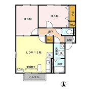 クレーネ東の間取り画像