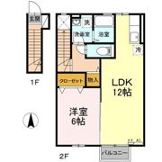 エルシオン中園の間取り画像