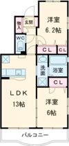 グランディアの間取り画像