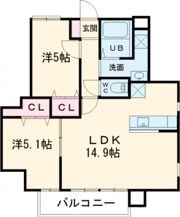 ドミナントヒルズの間取り画像