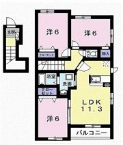 ブローテⅡの間取り画像