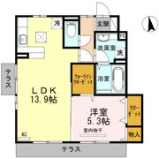 クレールMⅡの間取り画像