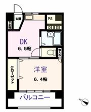 K，s平野町の間取り画像