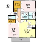 レスペート A棟の間取り画像
