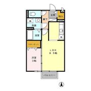 セジュール・シャイニング A棟の間取り画像